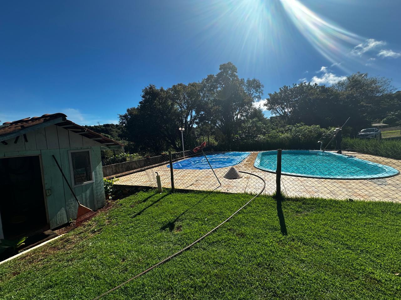 Chácara para alugar com casa semi mobiliada por R$4.000,00 - na PR 180 Estrada de são Salvador - Cascavel PR